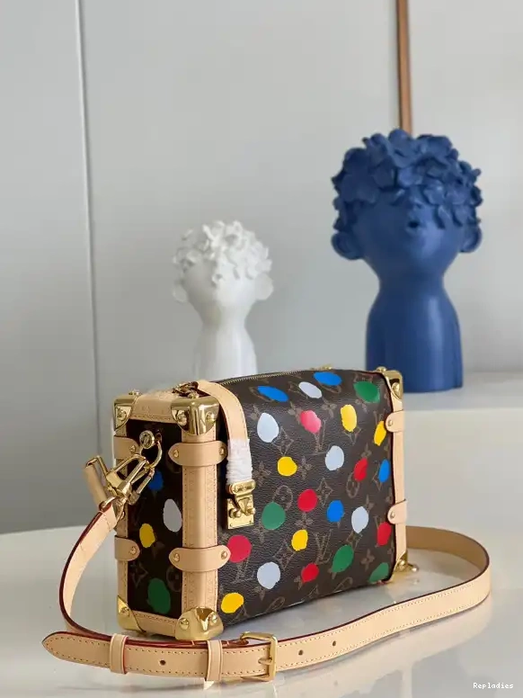Rep ladies LOUIS TRUNK MM SIDE VUITTON 0610